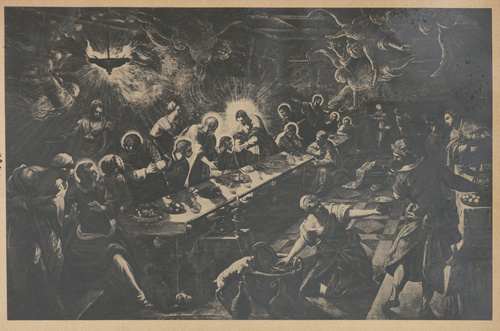 Tintoretto. 1593-1594. Ostatnia Wieczerza. Wenecja, S. Giorgio Maggiore