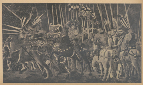 Paolo Uccello. Bitwa. 1423-1425. Paryż, Luwr