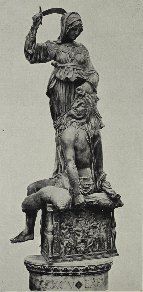 Florencja. Loggia dei Lanzi. DONATELLO. Judyta i Helofornes.