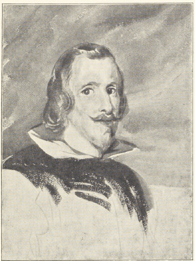 Z PORTRETU FILIPA IV VELASQUEZA (akwarela) 1838-1840 (WŁASNOŚĆ p. RÓŻY MICHAŁOWSKIEJ)