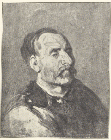 PORTRET MĘSKI (ol. na pł.) 1840-1855 (WŁASNOŚĆ ZBIORÓW PAŃSTWOWYCH)