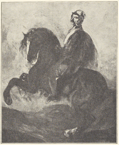 JEŹDZIEC POLSKI (ol. na pł.) 1845- 1855 (WŁASNOŚĆ MUZEUM NARODOWEGO W KRAKOWIE)