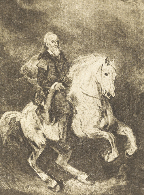 STUDJUM DO HETMANA. Ol. na pł. (1845-1855). Własność Muzeum Narodowego w Krakowie