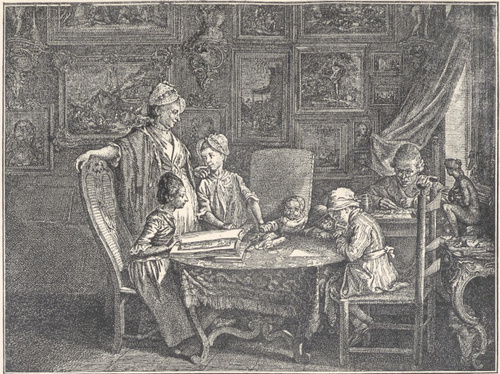 DANIEL CHODOWIECKI. PORTRET WŁASNY I RODZINY