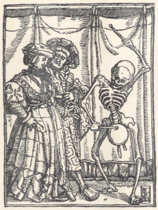 HANS HOLBEIN. TANIEC ŚMIERCI - ŚMIERĆ I NOWOŻEŃCY