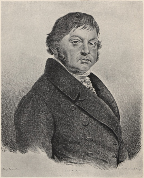 Franciszek Brandt. (23X18,2 cm.) Litogr. Banku Polskiego. Rys. S. Oleszczyński.
