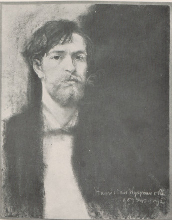 PORTRET WŁASNY (pastel) 1894 PORTRAIT DE L’ARTISTE PAR LUI MEME (pastel) 1894