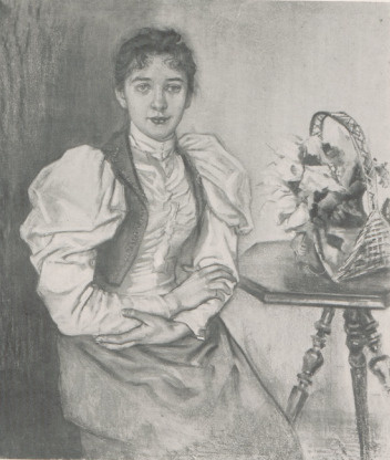 PORTRET (pastel) 1894. PORTRAIT (pastel) 1894