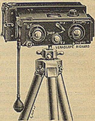 Rys. 53. Aparat stereoskowy skrzynkowy dla płyt 45X107 mm.