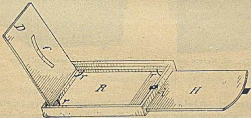 Rys. 64. Kaseta książkowa od kamery altanowej.
