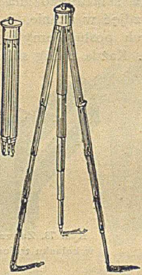 Rys. 75. Trójnóg metalowy.