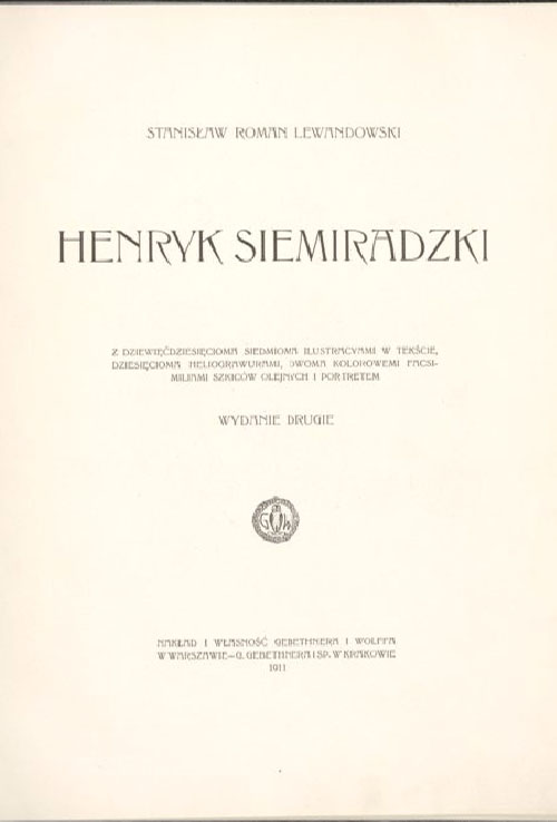 Stanisław Lewandowski, Henryk Siemiradzki
