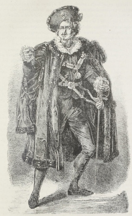 Ludwik Devrient, jako Gloster w “Ryszardzie III-im”.