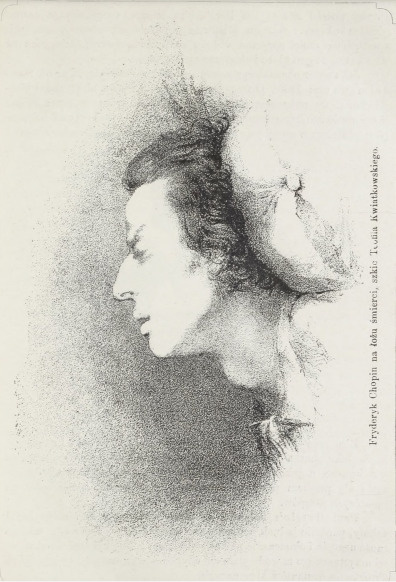 Fryderyk Chopin na łożu śmierci