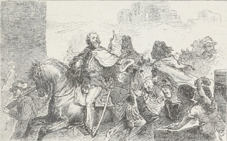 Wyjazd Garibaldiego z Rzymu.