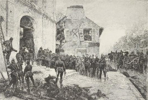 W wiosce Borguet (30 Października 1870)