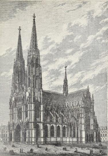 Kościół Zbawiciela w Wiedniu. (Votivkirche).
