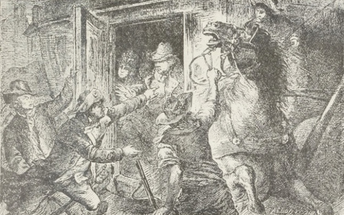 Pochwycenie Ludwika XVI w Varennes.