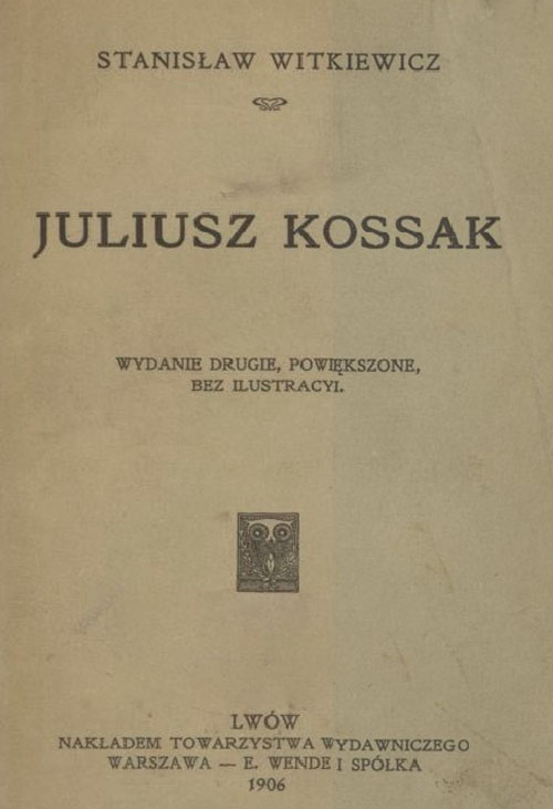 Stanisław Witkiewicz, Juliusz Kossak