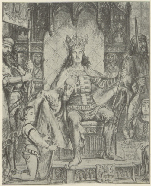 Władysław Warneńczyk. — Rysunek według pieczęci.
