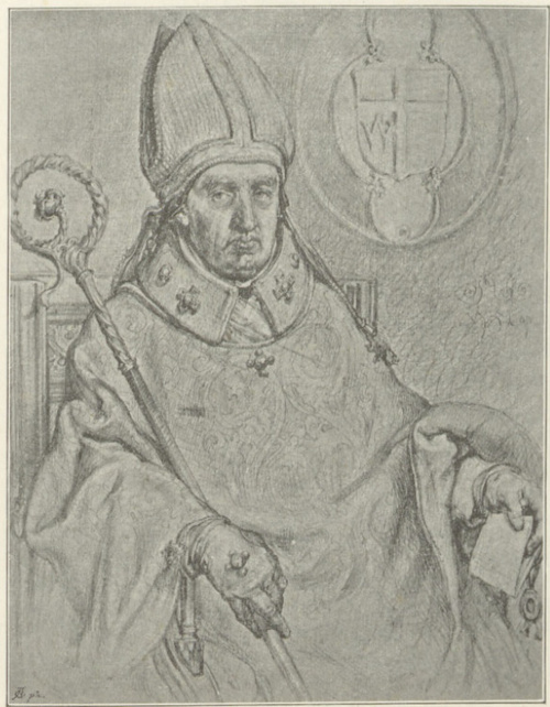 Zbigniew Oleśnicki, arcybiskup gnieźnieński. — Rysunek.