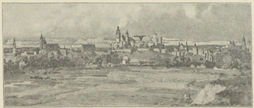 Widok Krakowa.