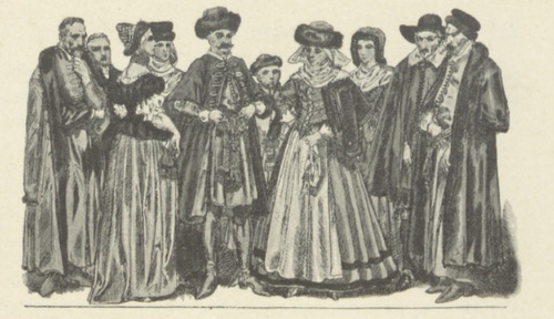 Ubiory w Polsce. Szlachta 1650—1700.