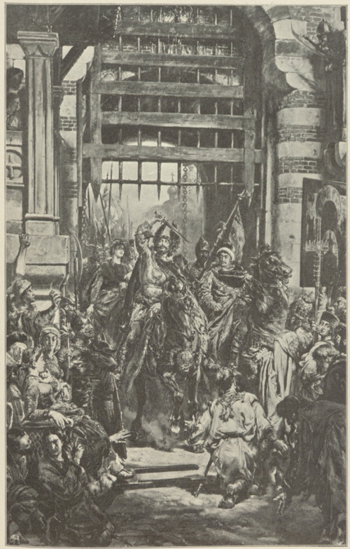 Bolesław Chrobry w Złotej Bramie.