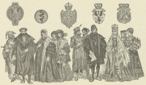 1506—1548. Ubiory w Polsce. 1548—1572.