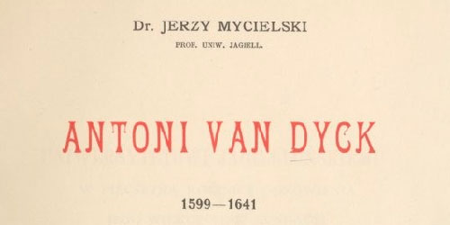 Jerzy Mycielski, Antoni van Dyck