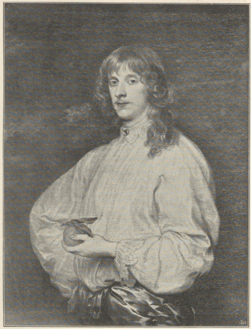 Jakób Stuart Książę Richmond. Portret Van Dycka w Galeryi Luwru.