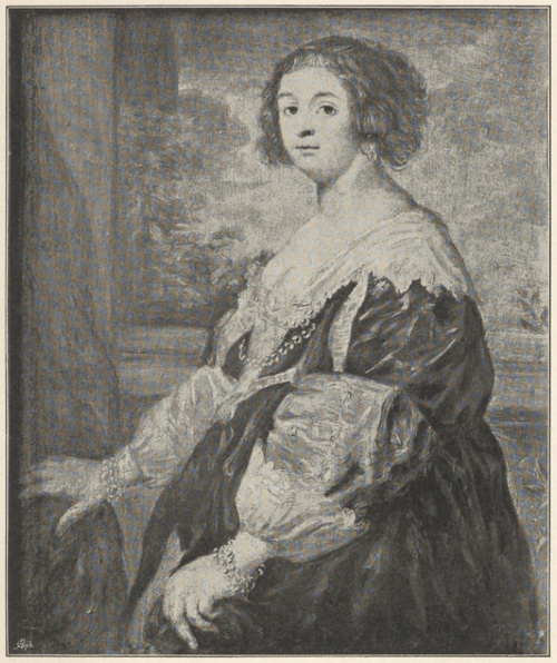 Beatryxa De Cusance, Księżna De Cantecroix. Portret Van Dycka w galeryi Luwru.