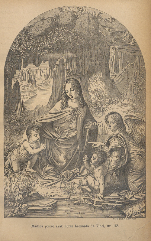 Madona pośród skał, obraz Leonarda da Vinci