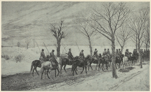 Pochód kozaków.
