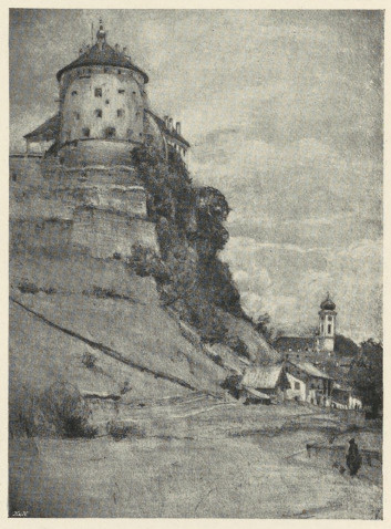 Krajobraz. Ze zbiorów A. Sygietyńskiego.