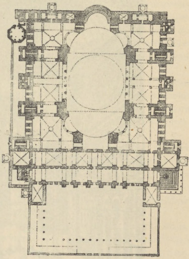 Rys. 35. Plan kościoła Ś-tej Zofji.