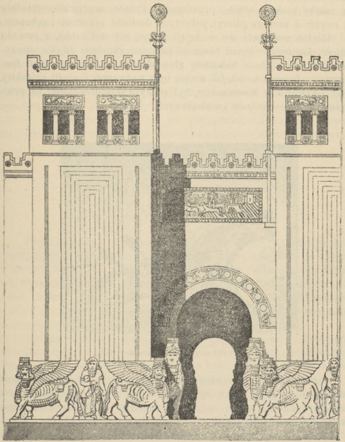 Rys. 6. Portal assyryjski.