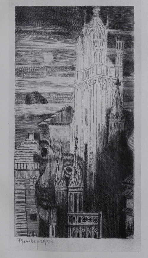 Feliks Jabłczyński. Studium architektoniczne.