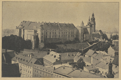 Ogólny widok Wawelu, (Zamek i Katedra)