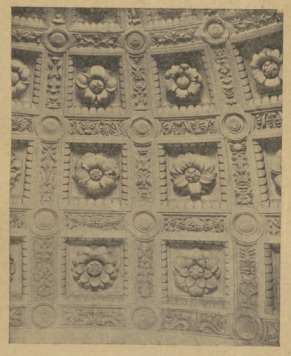 Fragment kopuły w kaplicy Zygmuntowskiej