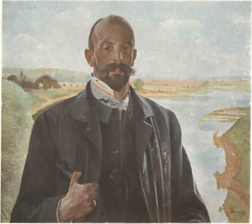 JACEK MALCZEWSKI, PORTRET WŁASNY(1901), (Wł. Muzeum Narodowego w Krakowie).