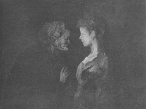 JEAN HONORE DAUMIER (1808—1879). ROZMOWA.