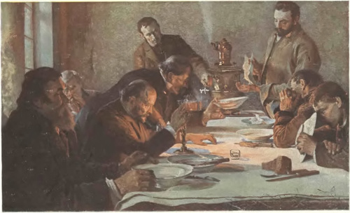 JACEK MALCZEWSKI, W1LJA ZESŁAŃCÓW NA SYBIRZE (1892). (Wl. Muzeum Narodowego w Krakowie).