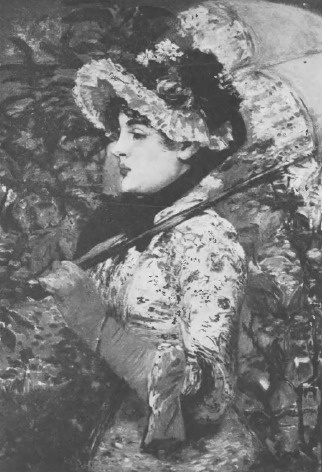 EDOUARD MANET (183?—1883) PORTRET PANI S.
