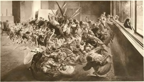 JACEK MALCZEWSKI, MELANCHOLJA (1910). (Wł. Edward hr. Raczyński, Rogalin.