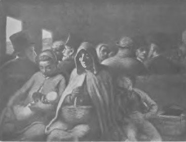 J. H. DAUMIER (1808-1879) WAGON III KLASY.