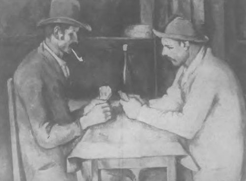 CÉZANNE, GRA W KARTY.