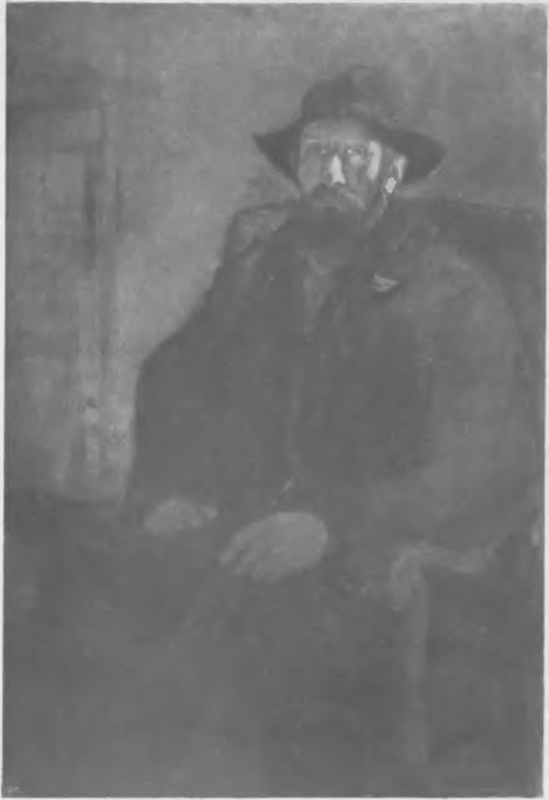 WŁADYSŁAW ŠLEWINSKI, PORTRET WŁASNY (1916).