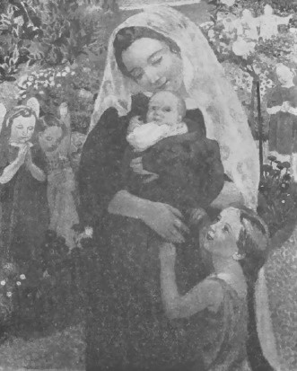 MAURICE DENIS (* 1855) MADONNA.