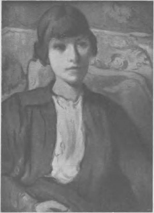 WŁADYSŁAW ŚLEWIŃSKI, MODELKA PARYSKA (1916).